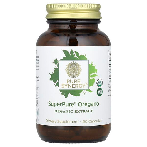 <img alt="Pure Synergy, SuperPure Oregano, 60 Capsules (450 mg per Capsule)" title="Pure Synergy, SuperPure Oregano, 60 Capsules (450 mg per Capsule),852971004828"