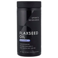 <img alt="Sports Research, Flaxseed Oil, 180 Veggie Softgels" title="Sports Research, Flaxseed Oil, 180 Veggie Softgels,023249011255"