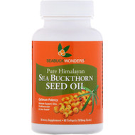 <img alt="SeaBuckWonders, Sea Buckthorn Seed Oil, 500 mg, 60 Softgels" title="SeaBuckWonders, Sea Buckthorn Seed Oil, 500 mg, 60 Softgels,674756780020"