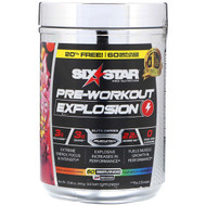 Six Star, Pre-Workout Explosion, Rainbow Candy, 15.66 oz (444 g)
