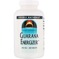 <img alt="Source Naturals, Guarana Energizer, 900 mg, 200 Tablets" title="Source Naturals, Guarana Energizer, 900 mg, 200 Tablets,021078002338"
