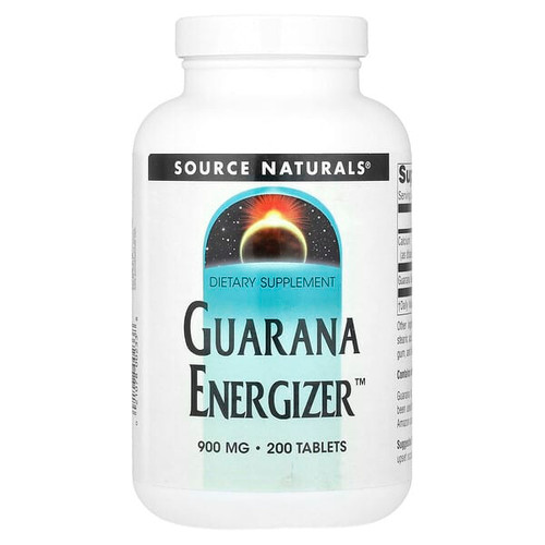 <img alt="Source Naturals, Guarana Energizer, 200 Tablets" title="Source Naturals, Guarana Energizer, 200 Tablets,021078002338"