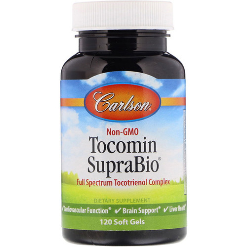 <img alt="Carlson Labs, Tocomin SupraBio, 120 Soft Gels" title="Carlson Labs, Tocomin SupraBio, 120 Soft Gels,088395087202"