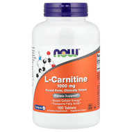 <img alt="NOW Foods, L-Carnitine, 1,000 mg, 100 Tablets" title="NOW Foods, L-Carnitine, 1,000 mg, 100 Tablets,733739000682"