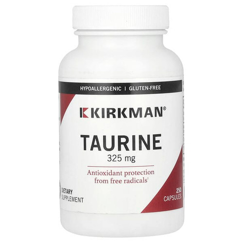 <img alt="Kirkman Labs, Taurine, 325 mg, 250 Capsules" title="Kirkman Labs, Taurine, 325 mg, 250 Capsules,812325020249"