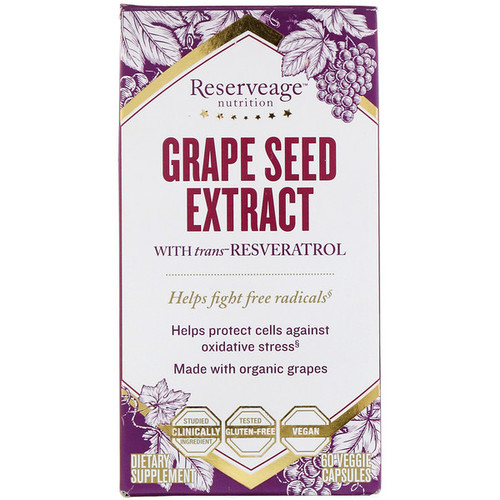 <img alt="ReserveAge Nutrition, Grape Seed Extract with Trans-Resveratrol, 60 Veggie Capsules" title="ReserveAge Nutrition, Grape Seed Extract with Trans-Resveratrol, 60 Veggie Capsules,859569002822"