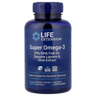<img alt="Life Extension, Super Omega-3, EPA-DHA Fish Oil, Sesame Lignans & Olive Extract, 120 Enteric Coated Softgels" title="Life Extension, Super Omega-3, EPA-DHA Fish Oil, Sesame Lignans & Olive Extract, 120 Enteric Coated Softgels,737870198413"