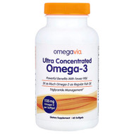<img alt="OmegaVia, Ultra Concentrated Omega-3, 1,135 mg, 60 Softgels" title="OmegaVia, Ultra Concentrated Omega-3, 1,135 mg, 60 Softgels,736211581280"