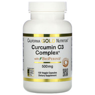 <img alt="California Gold Nutrition, Curcumin C3 Complex with BioPerine, 500 mg, 120 Veggie Capsules" title="California Gold Nutrition, Curcumin C3 Complex with BioPerine, 500 mg, 120 Veggie Capsules,898220009404"