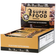 Dr. Murrays, Superfood Protein Bars, Vegan Peanut Butter Brownie, 12 Bars, 2.05 oz (58 g) Each