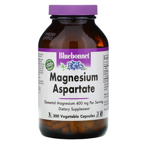 <img alt="Bluebonnet Nutrition, Magnesium Aspartate, 200 Veggie Caps" title="Bluebonnet Nutrition, Magnesium Aspartate, 200 Veggie Caps,743715007376"