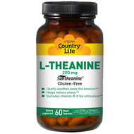 <img alt="Country Life, L-Theanine, 200 mg, 60 Vegan Caps" title="Country Life, L-Theanine, 200 mg, 60 Vegan Caps,015794014126"