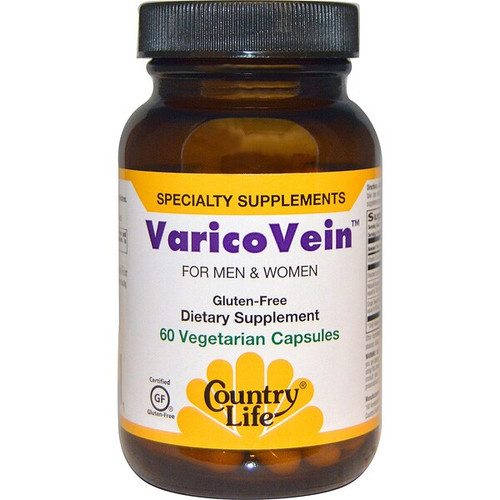 <img alt="Country Life, VaricoVein, For Men & Women, 60 Veggie Caps" title="Country Life, VaricoVein, For Men & Women, 60 Veggie Caps,015794049371"