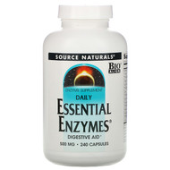 <img alt="Source Naturals Daily Essential Enzymes -- 500 mg - 240 Capsules" title="Source Naturals Daily Essential Enzymes -- 500 mg - 240 Capsules,021078009696"