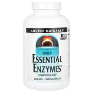 <img alt="Source Naturals, Daily Essential Enzymes, 500 mg, 240 Capsules" title="Source Naturals, Daily Essential Enzymes, 500 mg, 240 Capsules,021078009696"
