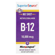 <img alt="Superior Source, Methylcobalamin B-12, 10,000 mcg, 30 MicroLingual Instant Dissolve Tablets" title="Superior Source, Methylcobalamin B-12, 10,000 mcg, 30 MicroLingual Instant Dissolve Tablets,076635909605"