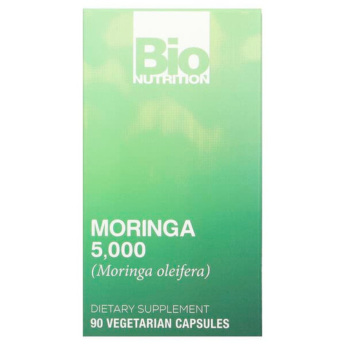 <img alt="Bio Nutrition, Moringa 5,000, 5,000 mg, 90 Vegetarian Capsules" title="Bio Nutrition, Moringa 5,000, 5,000 mg, 90 Vegetarian Capsules,854936003334"