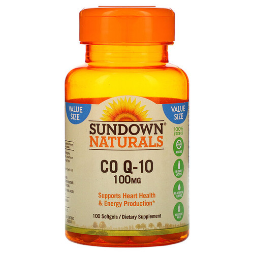 <img alt="Sundown Naturals, Co Q-10, 100 mg, 100 Softgels" title="Sundown Naturals, Co Q-10, 100 mg, 100 Softgels,030768802646"