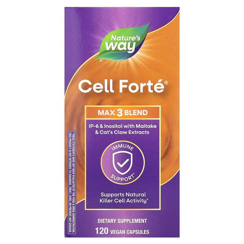 <img alt="Natures Way, Cell Forte MAX 3 Blend, 120 Vegan Capsules" title="Natures Way, Cell Forte MAX 3 Blend, 120 Vegan Capsules,763948058129"