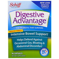 <img alt="Schiff, Digestive Advantage, Intensive Bowel Support, 96 Capsules" title="Schiff, Digestive Advantage, Intensive Bowel Support, 96 Capsules,815066001171"