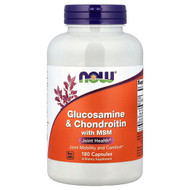 <img alt="NOW Foods, Glucosamine & Chondroitin with MSM, 180 Capsules" title="NOW Foods, Glucosamine & Chondroitin with MSM, 180 Capsules,733739031723"