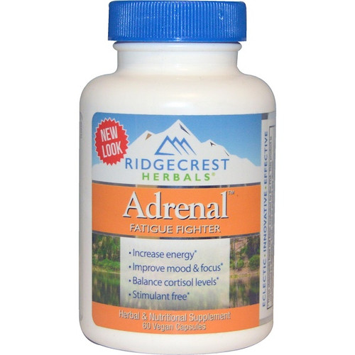<img alt="RidgeCrest Herbals, Adrenal, Fatigue Fighter, 60 Vegan Caps" title="RidgeCrest Herbals, Adrenal, Fatigue Fighter, 60 Vegan Caps,355724003104"
