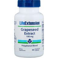 <img alt="Life Extension, Grapeseed Extract, 100 mg, 60 Vegetarian Capsules" title="Life Extension, Grapeseed Extract, 100 mg, 60 Vegetarian Capsules,737870221166"
