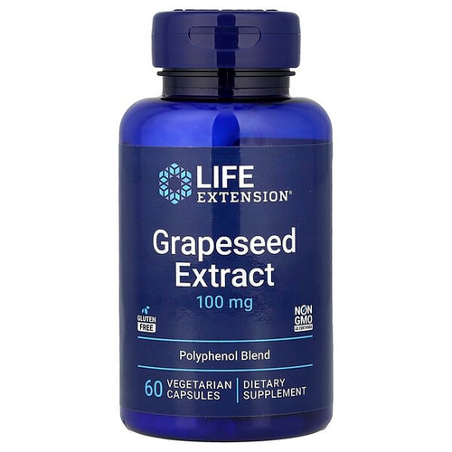 <img alt="Life Extension, Grapeseed Extract, 60 Vegetarian Capsules" title="Life Extension, Grapeseed Extract, 60 Vegetarian Capsules,737870221166"