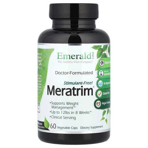 <img alt="Emerald Laboratories, Meratrim, Stimulant Free, 60 Vegetable Caps" title="Emerald Laboratories, Meratrim, Stimulant Free, 60 Vegetable Caps,743650104444"