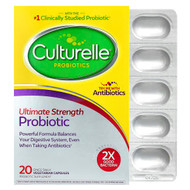 <img alt="Culturelle, Probiotics, Ultimate Strength Probiotic, 20 Once Daily Vegetarian Capsules" title="Culturelle, Probiotics, Ultimate Strength Probiotic, 20 Once Daily Vegetarian Capsules,049100400358"
