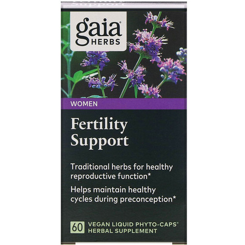 <img alt="Gaia Herbs, Fertility Support for Women, 60 Vegan Liquid Phyto-Caps" title="Gaia Herbs, Fertility Support for Women, 60 Vegan Liquid Phyto-Caps,751063150880"