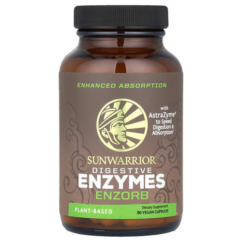 <img alt="Sunwarrior, Digestive Enzymes, Enzorb , 90 Vegan Capsules" title="Sunwarrior, Digestive Enzymes, Enzorb , 90 Vegan Capsules,814784023328"