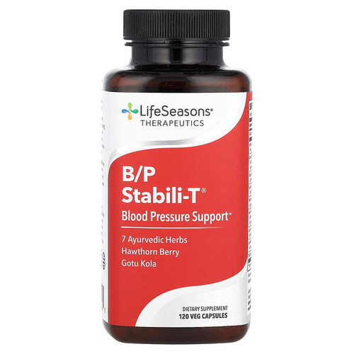 <img alt="LifeSeasons, B-P Stabili-T, Blood Pressure Support, 120 Veg Capsules" title="LifeSeasons, B-P Stabili-T, Blood Pressure Support, 120 Veg Capsules,853760002025"