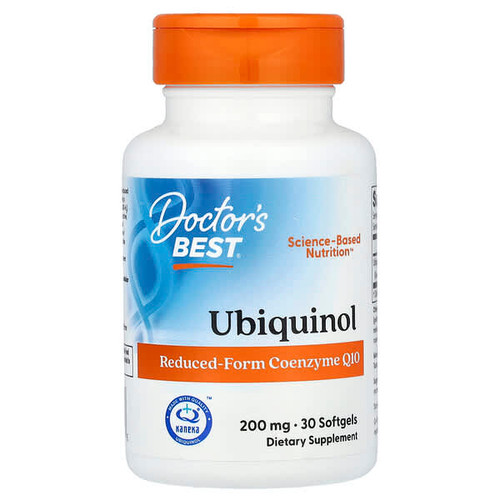 <img alt="Doctors Best, Ubiquinol, 200 mg, 30 Softgels" title="Doctors Best, Ubiquinol, 200 mg, 30 Softgels,753950002746"