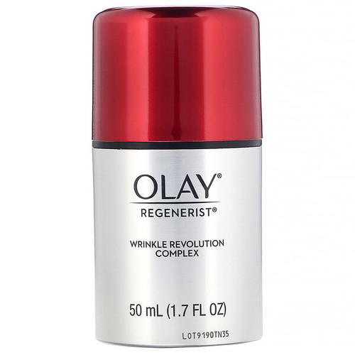 <img alt="Olay, Regenerist, Wrinkle Revolution Complex, Advanced Anti-Aging Moisturizer, 1.7 fl oz (50 ml)" title="Olay, Regenerist, Wrinkle Revolution Complex, Advanced Anti-Aging Moisturizer, 1.7 fl oz (50 ml),075609037009"