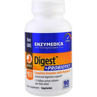 <img alt="Enzymedica, Digest + Probiotics, 90 Capsules" title="Enzymedica, Digest + Probiotics, 90 Capsules,670480130414"