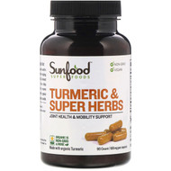 <img alt="Sunfood, Turmeric & Super Herbs, 601 mg, 90 Capsules" title="Sunfood, Turmeric & Super Herbs, 601 mg, 90 Capsules,803813101144"