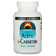 <img alt="Source Naturals, Acetyl L-Carnitine, 500 mg, 120 Tablets" title="Source Naturals, Acetyl L-Carnitine, 500 mg, 120 Tablets,021078003311"