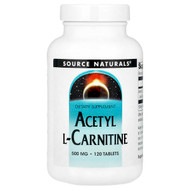 <img alt="Source Naturals, Acetyl L-Carnitine, 500 mg, 120 Tablets" title="Source Naturals, Acetyl L-Carnitine, 500 mg, 120 Tablets,021078003311"
