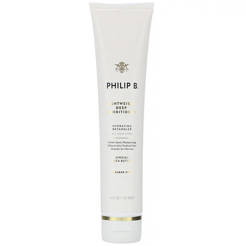 <img alt="Philip B, Lightweight Deep Conditioner, African Shea Butter, 6 fl oz (178 ml)" title="Philip B, Lightweight Deep Conditioner, African Shea Butter, 6 fl oz (178 ml),893239000183"