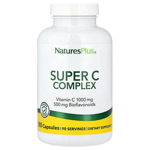 <img alt="NaturesPlus, Super C Complex, 180 Capsules" title="NaturesPlus, Super C Complex, 180 Capsules,097467024847"