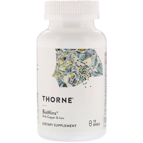<img alt="Thorne Research, Biomins, 120 Vegetarian Capsules" title="Thorne Research, Biomins, 120 Vegetarian Capsules,693749006640"