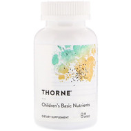 Thorne Research, Childrens Basic Nutrients, 180 Vegetarian Capsules