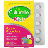 <img alt="Culturelle, Kids Chewables Probiotics, Natural Bursting Berry Flavor, 30 Tablets" title="Culturelle, Kids Chewables Probiotics, Natural Bursting Berry Flavor, 30 Tablets,049100400150"