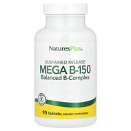 <img alt="NaturesPlus, Sustained Release Mega B-150, 90 Tablets" title="NaturesPlus, Sustained Release Mega B-150, 90 Tablets,097467014558"