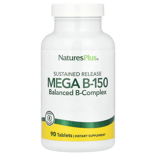 <img alt="NaturesPlus, Sustained Release Mega B-150, 90 Tablets" title="NaturesPlus, Sustained Release Mega B-150, 90 Tablets,097467014558"