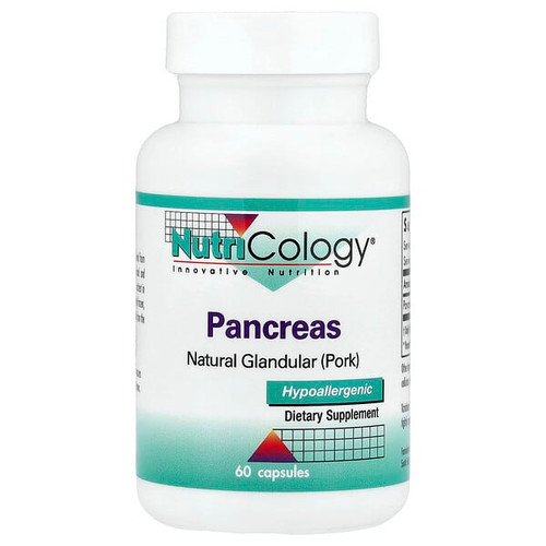 <img alt="Nutricology, Pancreas, Natural Glandular (Pork), 60 Capsules (425 mg Per capsule)" title="Nutricology, Pancreas, Natural Glandular (Pork), 60 Capsules (425 mg Per capsule),713947516403"