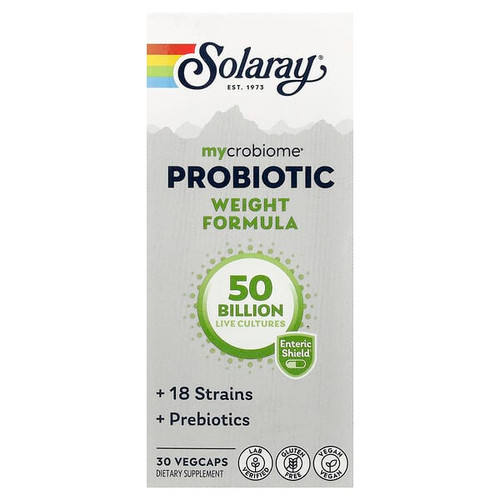 <img alt="Solaray, Mycrobiome Probiotic Weight Formula, 30 VegCaps" title="Solaray, Mycrobiome Probiotic Weight Formula, 30 VegCaps,076280693034"