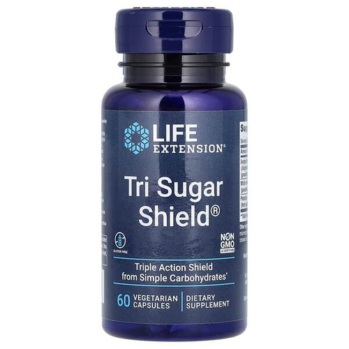<img alt="Life Extension, Tri Sugar Shield, 60 Vegetarian Capsules" title="Life Extension, Tri Sugar Shield, 60 Vegetarian Capsules,737870180364"