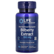 <img alt="Life Extension, Standardized European Bilberry Extract, 100 mg, 90 Vegetarian Capsules" title="Life Extension, Standardized European Bilberry Extract, 100 mg, 90 Vegetarian Capsules,737870187394"
